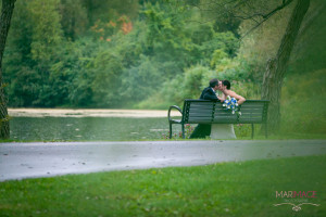 photographe mariage parc romantique